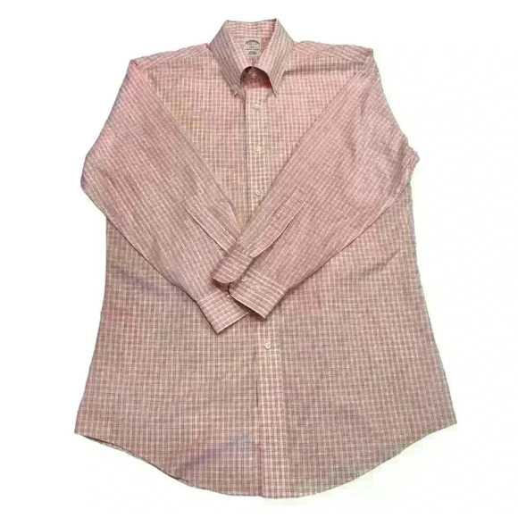 NWOT Brooks Brothers Button Down Dress Shirt Size 15 1/2 Slim Fit - Picture 1 of 3